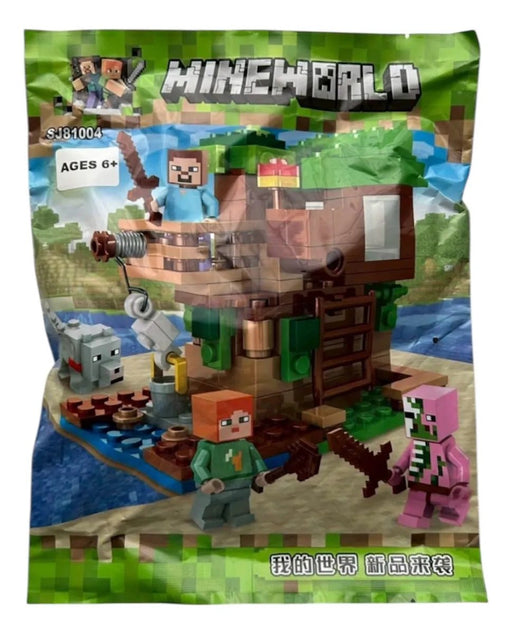 Minifiguras Minecraft Casa Del Árbol Bloques De Construcción 250 Casa En El Árbol - Quierox - Tienda Online