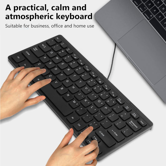 Miniteclado con cable K - 1000, Solución de escritura compacta y eficiente - Quierox - Tienda Online