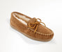 Minnetonka Pantuflas de mujer de piel de oveja con suela dura 3341 - Quierox - Tienda Online