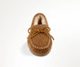 Minnetonka Pantuflas de mujer de piel de oveja con suela dura 3341 - Quierox - Tienda Online