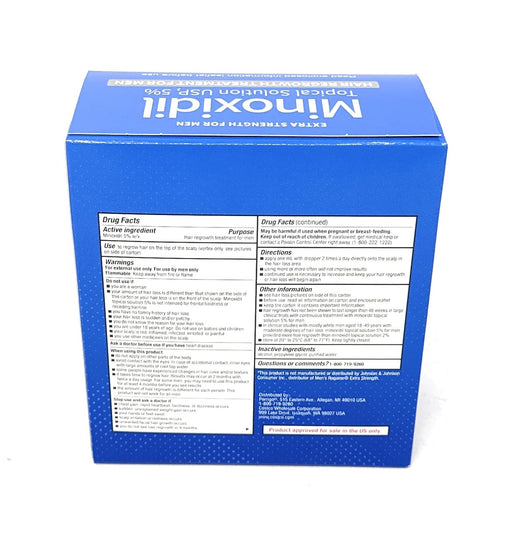 Minoxidil para hombres 5% extra fuerte crecimiento del cabello para hombres fLsbok - Quierox - Tienda Online