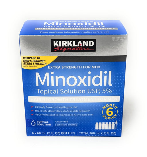 Minoxidil para hombres 5% extra fuerte crecimiento del cabello para hombres fLsbok - Quierox - Tienda Online