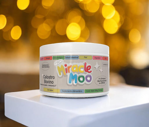 MIRACLE MOO Colostrum Calostro Bovino Con 108 Gramos - Quierox - Tienda Online