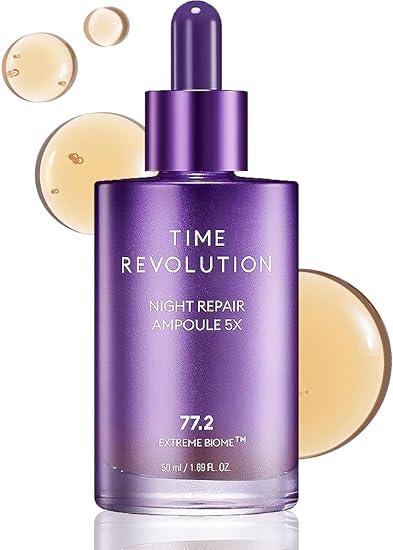 MISSHA Time Revolution Night Repair - Ampolla de suero facial (5ª generación) 1.69 onzas - Quierox - Tienda Online