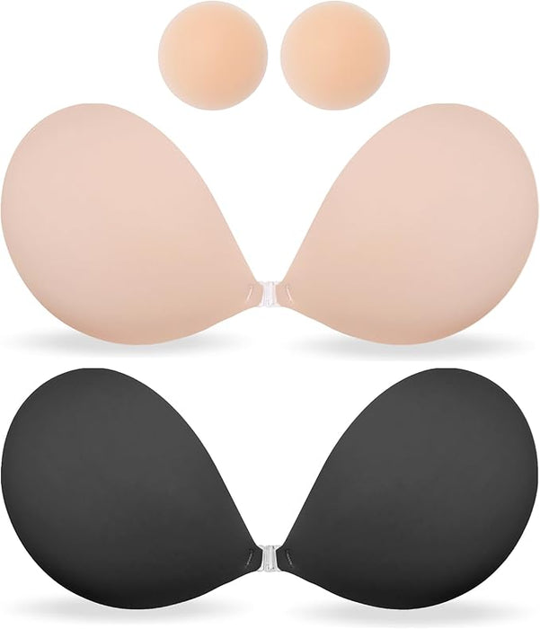 MITALOO Sujetador adhesivo sin costuras, sin tirantes - Quierox - Tienda Online