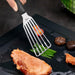 MIU - Espátula de pescado, metal flexible ranurado, espátula ligera para barbacoa - Quierox - Tienda Online