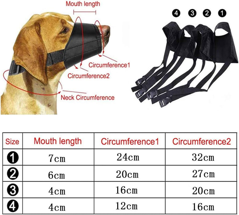 MKSI Bozales para perros con Lazo Ajustable - Quierox - Tienda Online