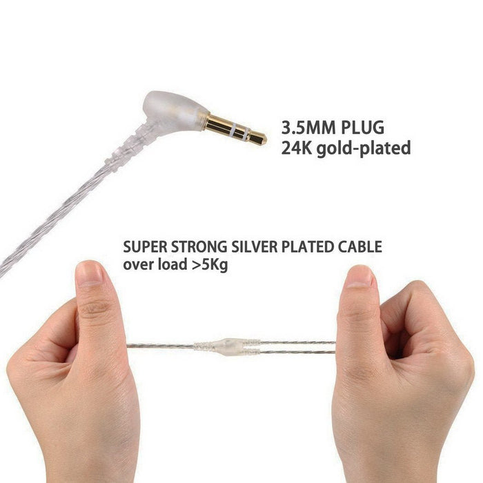 MMCX Cable desmontable PRO Piano Trio y otros auriculares - Quierox - Tienda Online