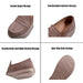Mocasines de plataforma de gamuza para mujer, modernos y con punta redonda - Quierox - Tienda Online