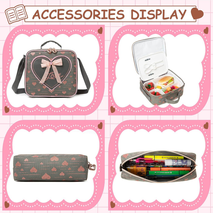 Mochila con ruedas para niñas con ruedas para estudiantes de primaria, mochila de mano - Quierox - Tienda Online
