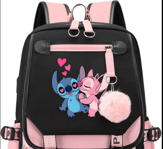 Mochila de moda estilo anime de stitch cosplay para portátil de niños - Quierox - Tienda Online