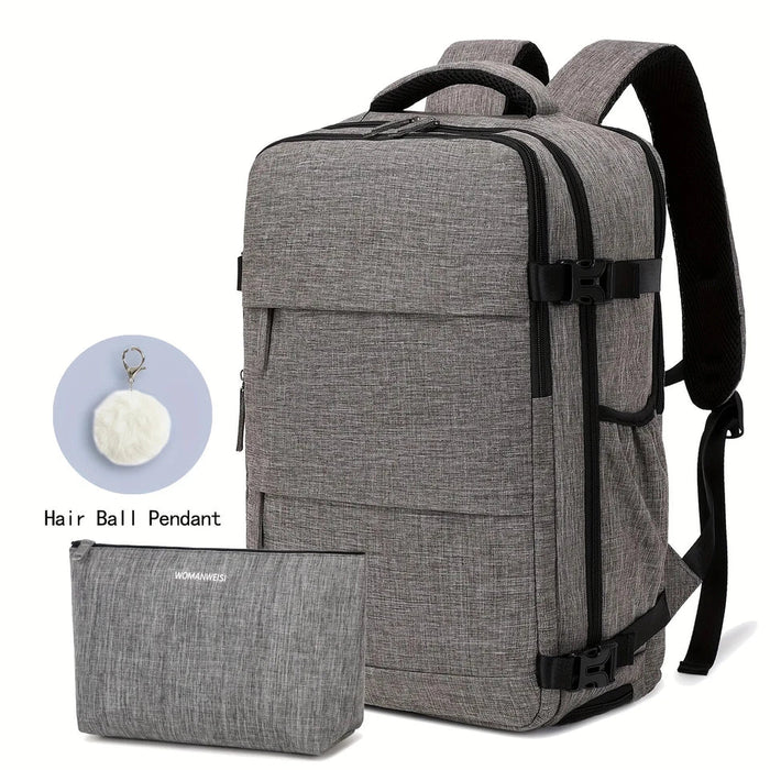 Mochila de Viaje de Negocios Compatible para Trabajo, Avión, Tren, Viaje Diario, Espaciosa - Quierox - Tienda Online