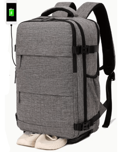 Mochila de Viaje de Negocios Compatible para Trabajo, Avión, Tren, Viaje Diario, Espaciosa - Quierox - Tienda Online
