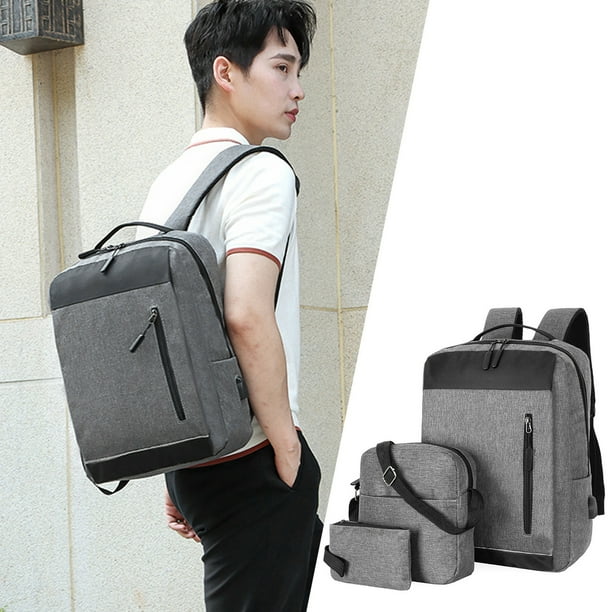 Mochila de viaje para portátil mochila grande unisex mochila con bandolera y monedero - Quierox - Tienda Online