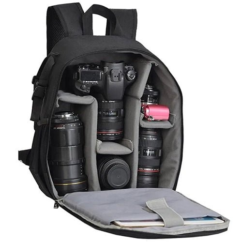 Mochila fotográfica CADEN D6 - M - Negra - Quierox - Tienda Online