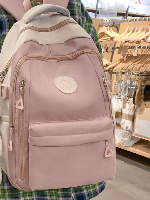 Mochila ligera y portátil antirrobo para estudiantes, con diseño de múltiples bolsillos - Quierox - Tienda Online