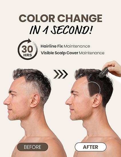 MODAMODA Pro - Change Hair Cover Stick – Edición de dispensación(2 marrón oscuro, 0.12 onzas) - Quierox - Tienda Online