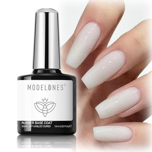 modelones - Capa base de gel de goma blanca lechosa - Quierox - Tienda Online