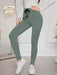 Modelyn Leggings ajustados con cordón y estampado de letras para mujer - Quierox - Tienda Online