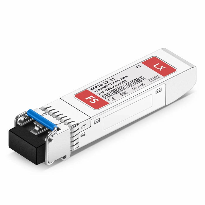 Módulo transceptor/Transceiver para switches FS, 1000BASE - LX/LH SFP 1310nm 10km - Quierox - Tienda Online