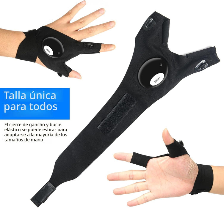 MOIPEJO Guantes con linterna LED, regalos para rellenar calcetines para hombres - Quierox - Tienda Online
