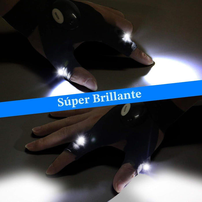 MOIPEJO Guantes con linterna LED, regalos para rellenar calcetines para hombres - Quierox - Tienda Online