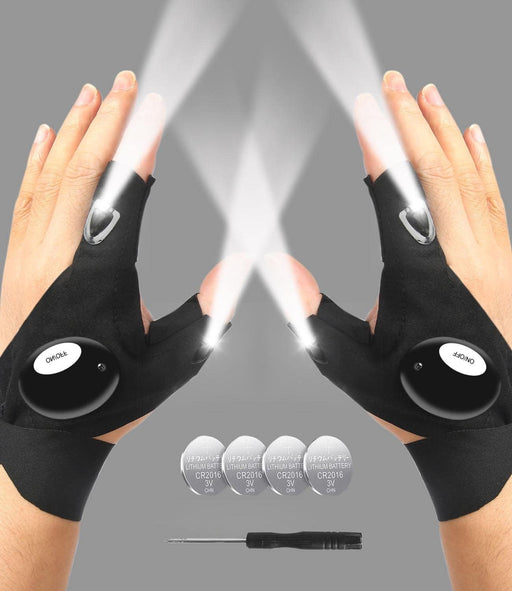 MOIPEJO Guantes con linterna LED, regalos para rellenar calcetines para hombres - Quierox - Tienda Online