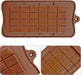 Molde antiadherente de silicona para barra de chocolate - Quierox - Tienda Online
