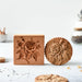 Molde de madera de galletas en forma de flor para hornear - Quierox - Tienda Online