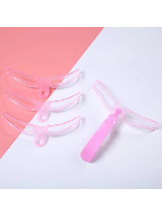 Moldeador de cejas, set de 8 estilos de plantillas de cejas, guía práctica - Quierox - Tienda Online