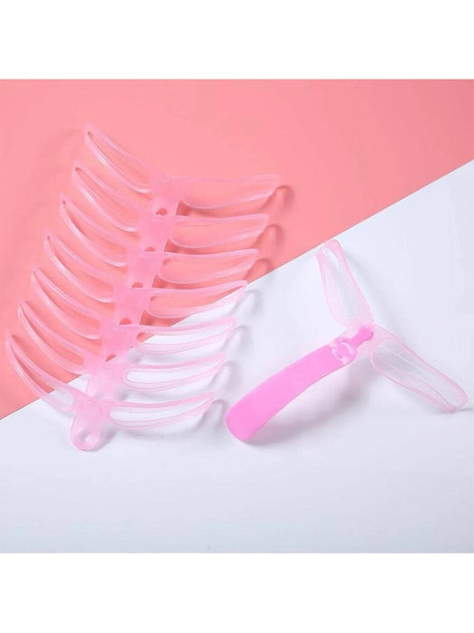 Moldeador de cejas, set de 8 estilos de plantillas de cejas, guía práctica - Quierox - Tienda Online