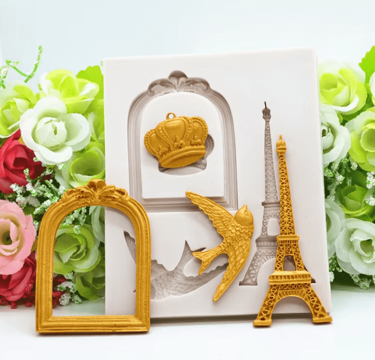 Moldes de Fondant de Chocolate, accesorios de decoración de encaje de postre - Quierox - Tienda Online