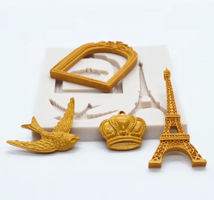 Moldes de Fondant de Chocolate, accesorios de decoración de encaje de postre - Quierox - Tienda Online