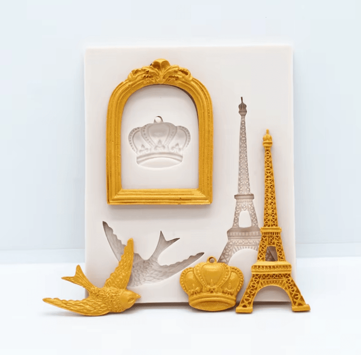 Moldes de Fondant de Chocolate, accesorios de decoración de encaje de postre - Quierox - Tienda Online