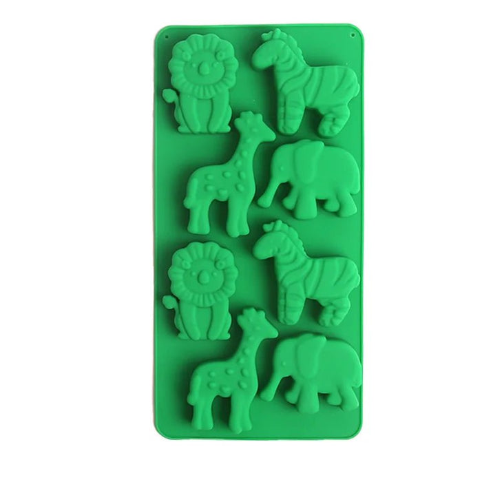 Moldes de fondant para animales de la selva: una forma de celebrar a los animales de la selva - Quierox - Tienda Online