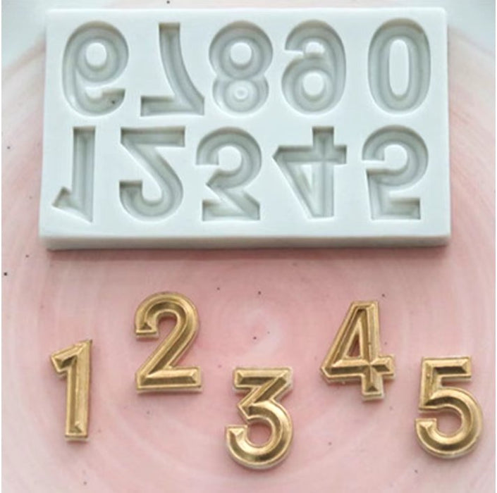 Moldes de letras de la A a la Z, alfabeto y números, moldes de silicona - Quierox - Tienda Online