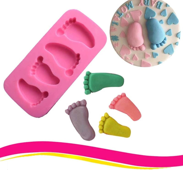 Moldes de silicona para hornear forma de pie - Quierox - Tienda Online