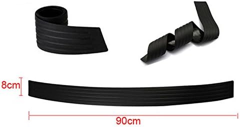 Moldura protectora de goma para el parachoques trasero - Quierox - Tienda Online
