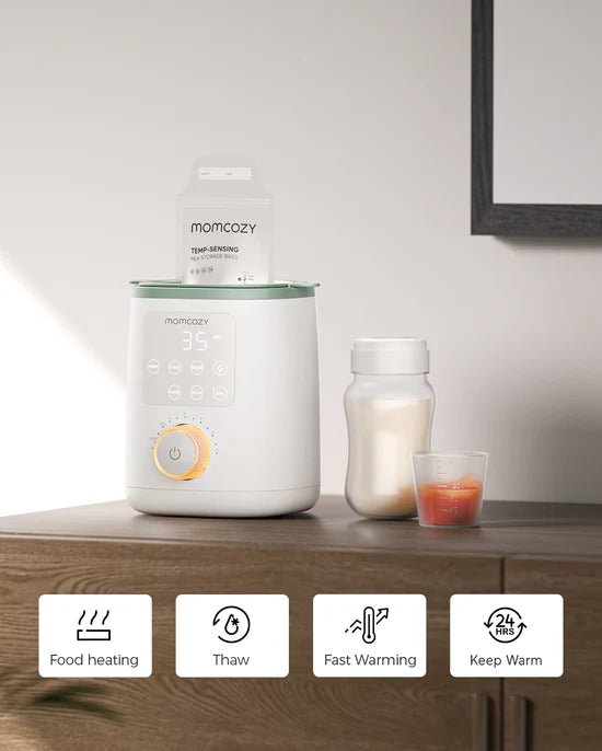 Momcozy Calentador de biberones analógico Nutri Smart - Quierox - Tienda Online