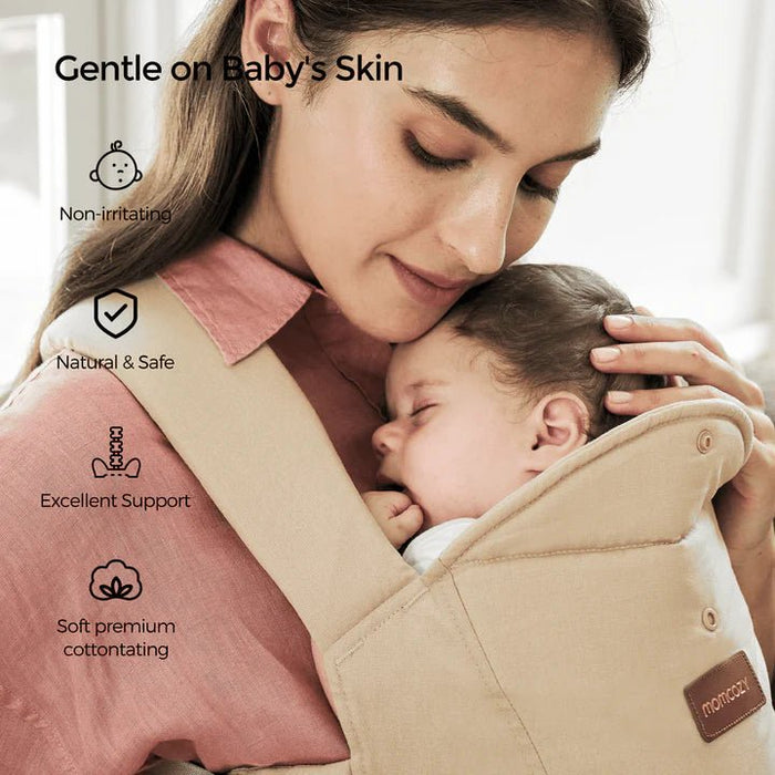 Momcozy Portabebés para recién nacidos: ergonómico, cómodo y ligero para bebés 7 - 25LBS - Quierox - Tienda Online