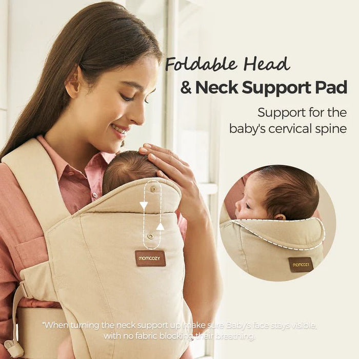 Momcozy Portabebés para recién nacidos: ergonómico, cómodo y ligero para bebés 7 - 25LBS - Quierox - Tienda Online