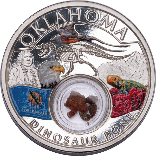 Moneda de plata de 1 oz de la tribu Mesa Grande 2023, serie US Treasures - Oklahoma - Quierox - Tienda Online