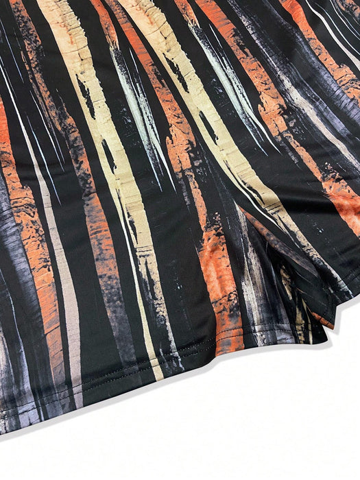 Mono de tirantes con estampado de pinceles para verano - Quierox - Tienda Online