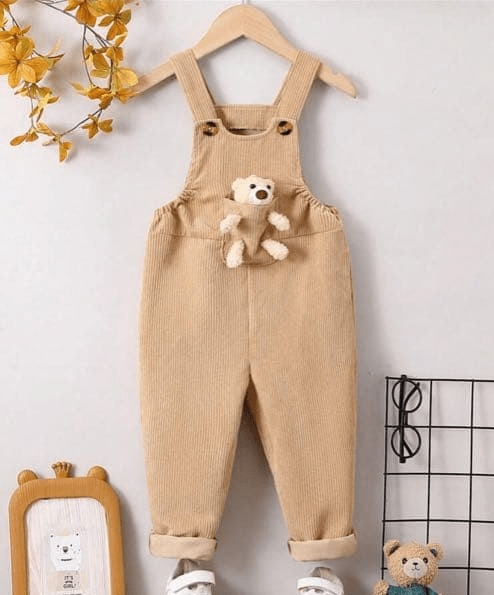 Mono enterizo para bebé niño con osito de peluche - Quierox - Tienda Online