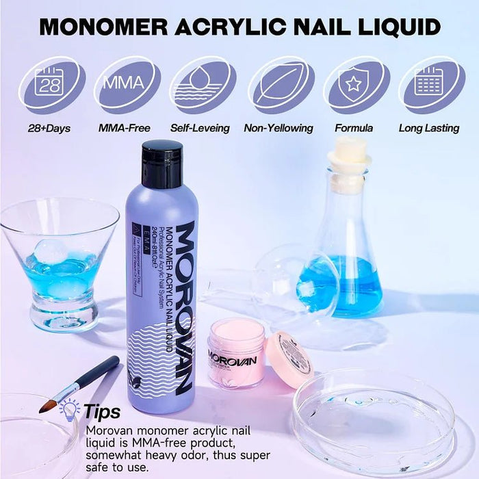 Monómero Líquido Acrílico Nail Art 8oz - Quierox - Tienda Online