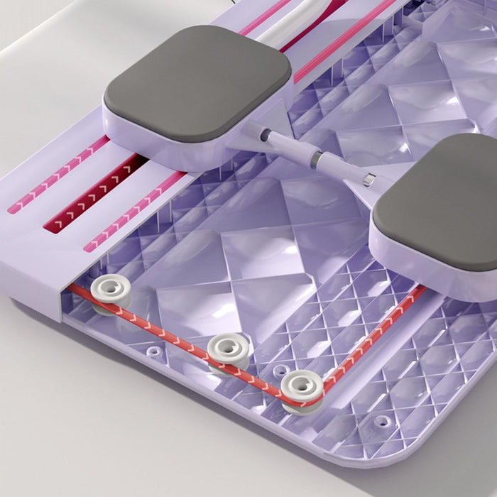 Monopatín de pilates versátil, tabla de reformar Pilates plegable, Equipo deslizante abdominal - Quierox - Tienda Online