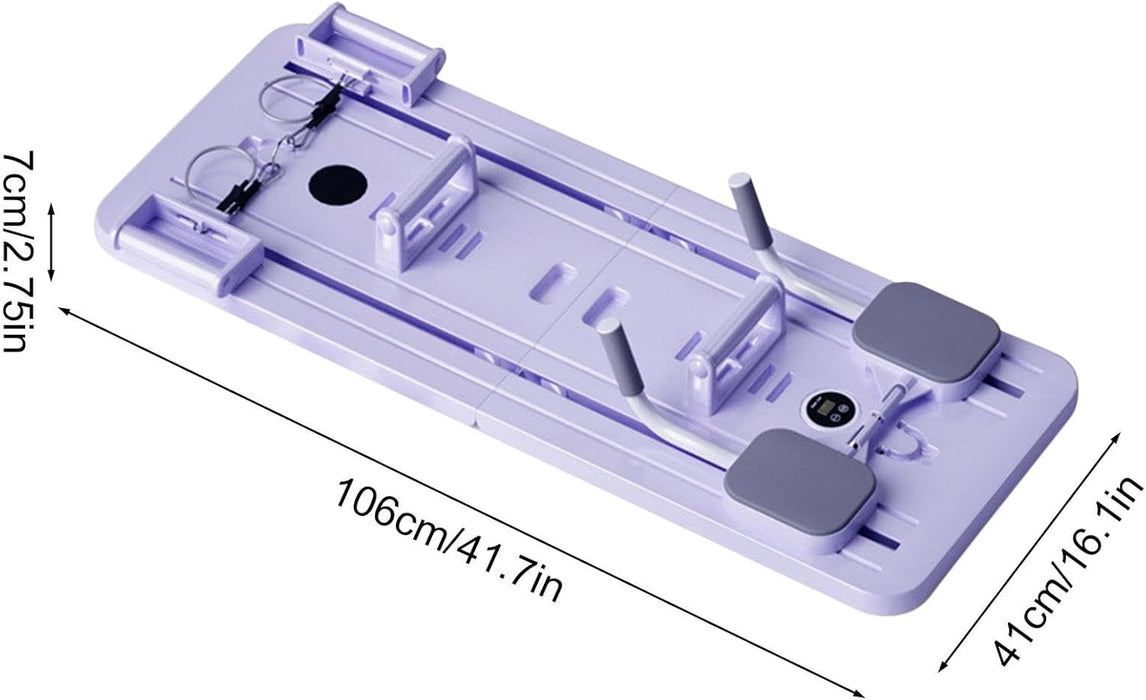 Monopatín de pilates versátil, tabla de reformar Pilates plegable, Equipo deslizante abdominal - Quierox - Tienda Online