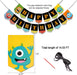 Monster Bash Decoraciones para fiesta de cumpleaños de y pancarta colgante, al azar - Quierox - Tienda Online
