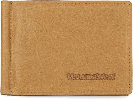 Montana West Tarjetero RFID de cuero para hombres - Quierox - Tienda Online