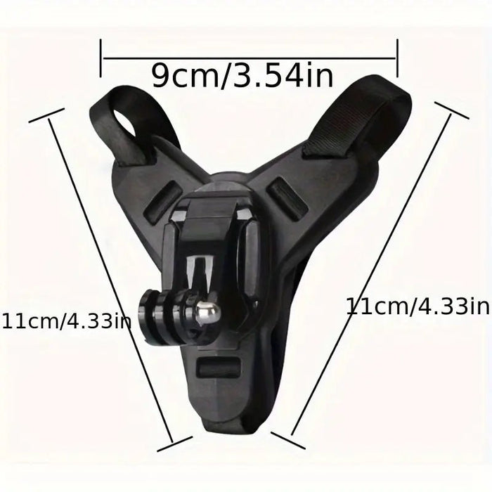 Montura de correa de barbilla de casco de motocicleta para GoPro Hero - Quierox - Tienda Online